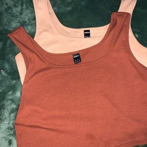 Cropped tanks